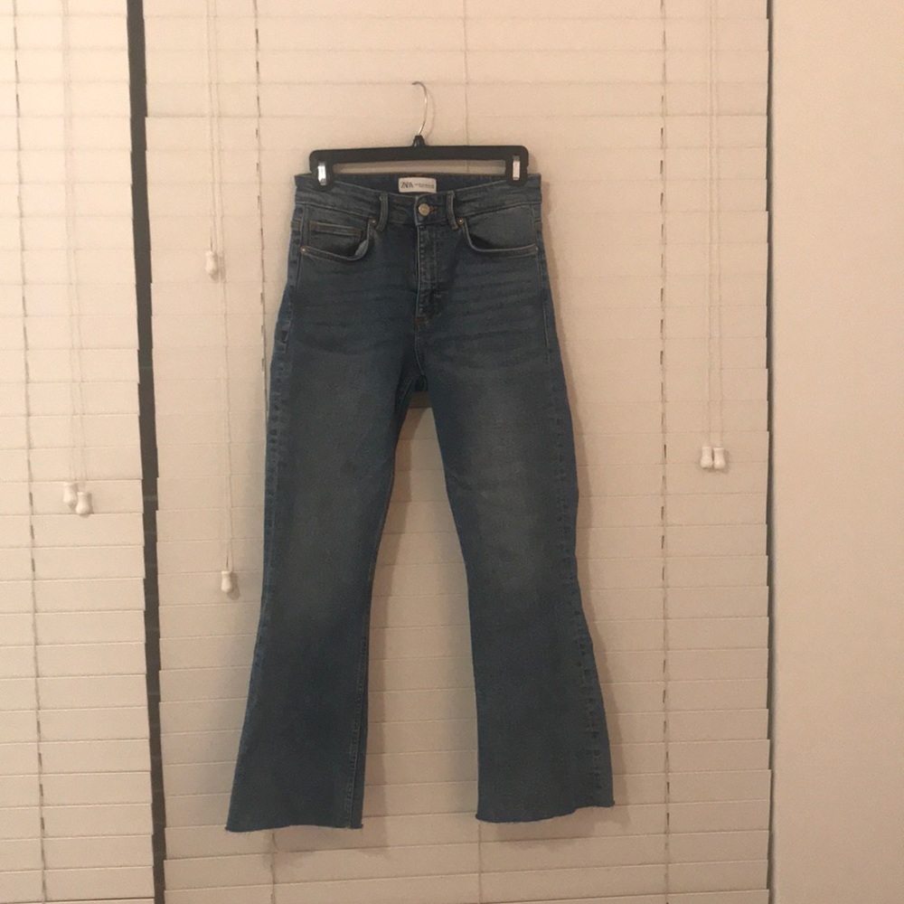 Zara crop jeans